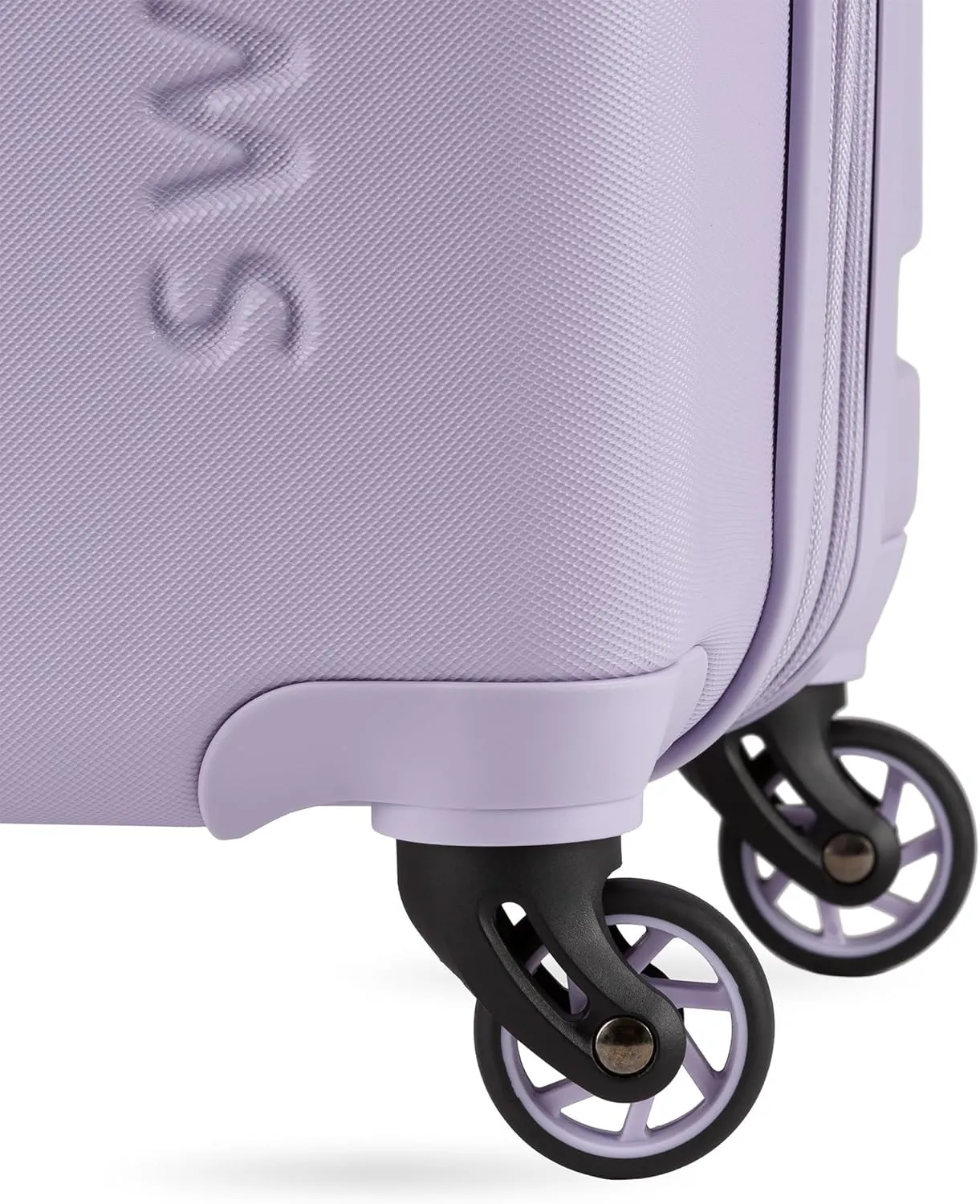 SwissGear 7366 Hardside Expandable Luggage with Spinner Wheels, Evening Haze, 3-Piece Set (19/23/27)