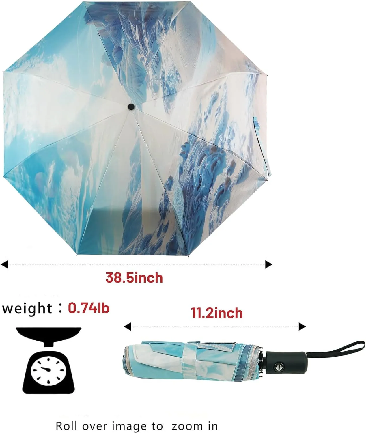 SY COMPACT Travel Umbrella Windproof Automatic Umbrellas-Factory Outlet umbrella