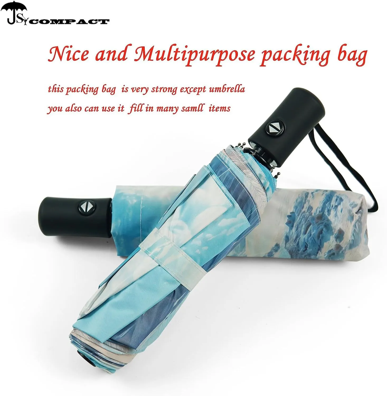 SY COMPACT Travel Umbrella Windproof Automatic Umbrellas-Factory Outlet umbrella