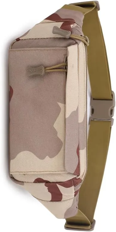 Tactical Waist Bag Multifunctional Shoulder Crossbody Large Fanny Pack Men Women Wallets for Work Travel Fishing (Beige)