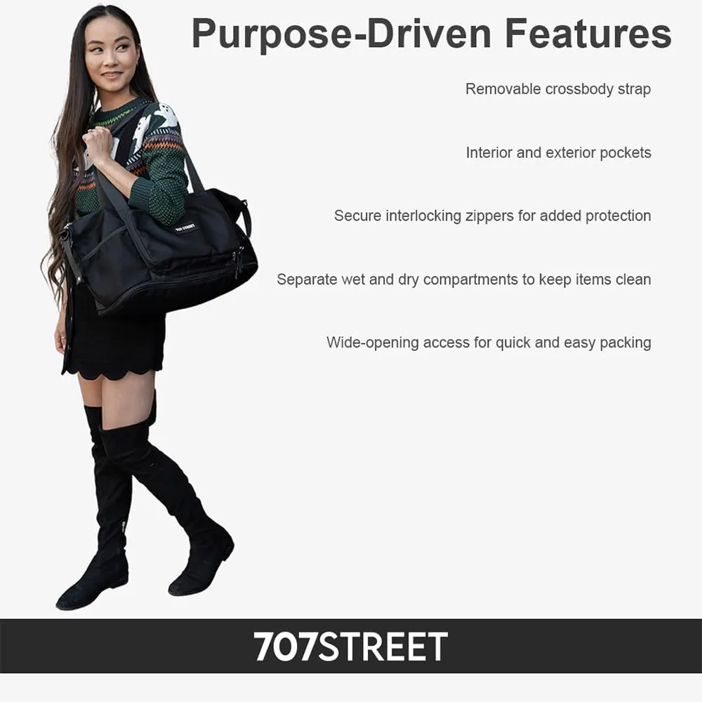 The Weekender Foldable Travel Bag for Women – Expandable Tote Bag for Trips and Daily Use