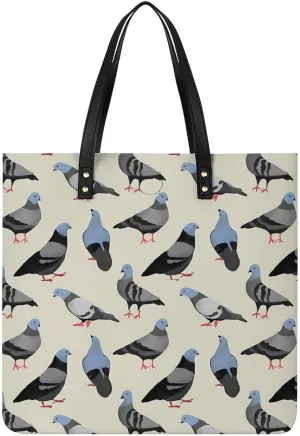 TigerPrint Fashionable All Printed Leather Handbag Unisex