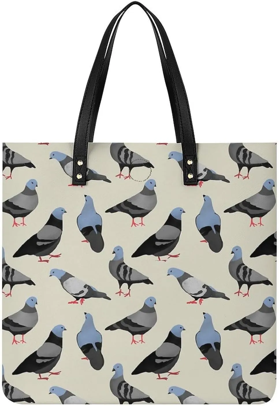 TigerPrint Fashionable All Printed Leather Handbag Unisex