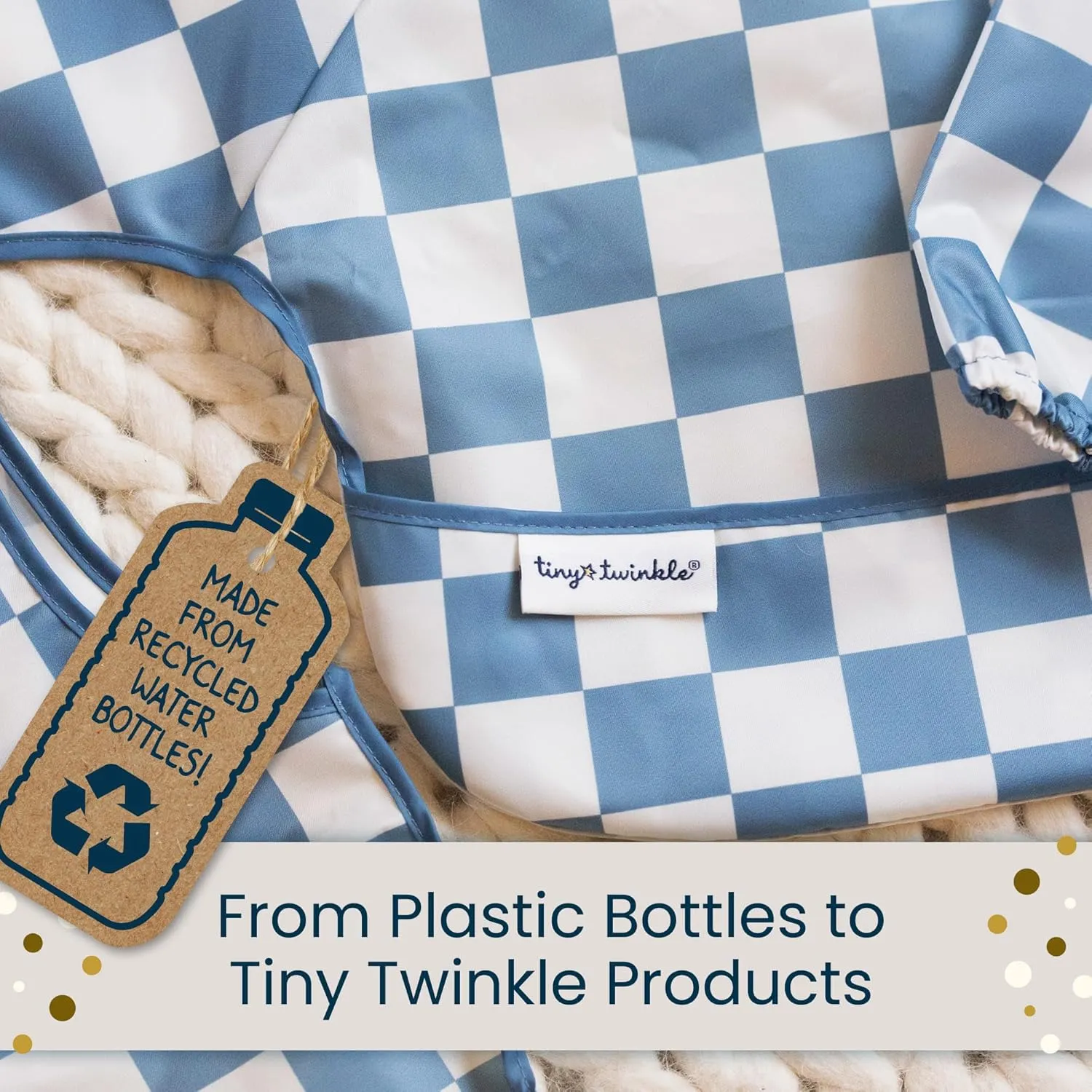 Tiny Twinkle Mess-Proof Travel Bags | TSA Airline Compliant, Zipper Closure, Clear Front Pouch, Diaper Bag Packing, Toiletry or Makeup Cosmetics Organizer
