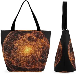 Tote Bag for Women Grocery Bag African Leopard on Rock Foldable Shopping Bags Reusable Large Tote Bag