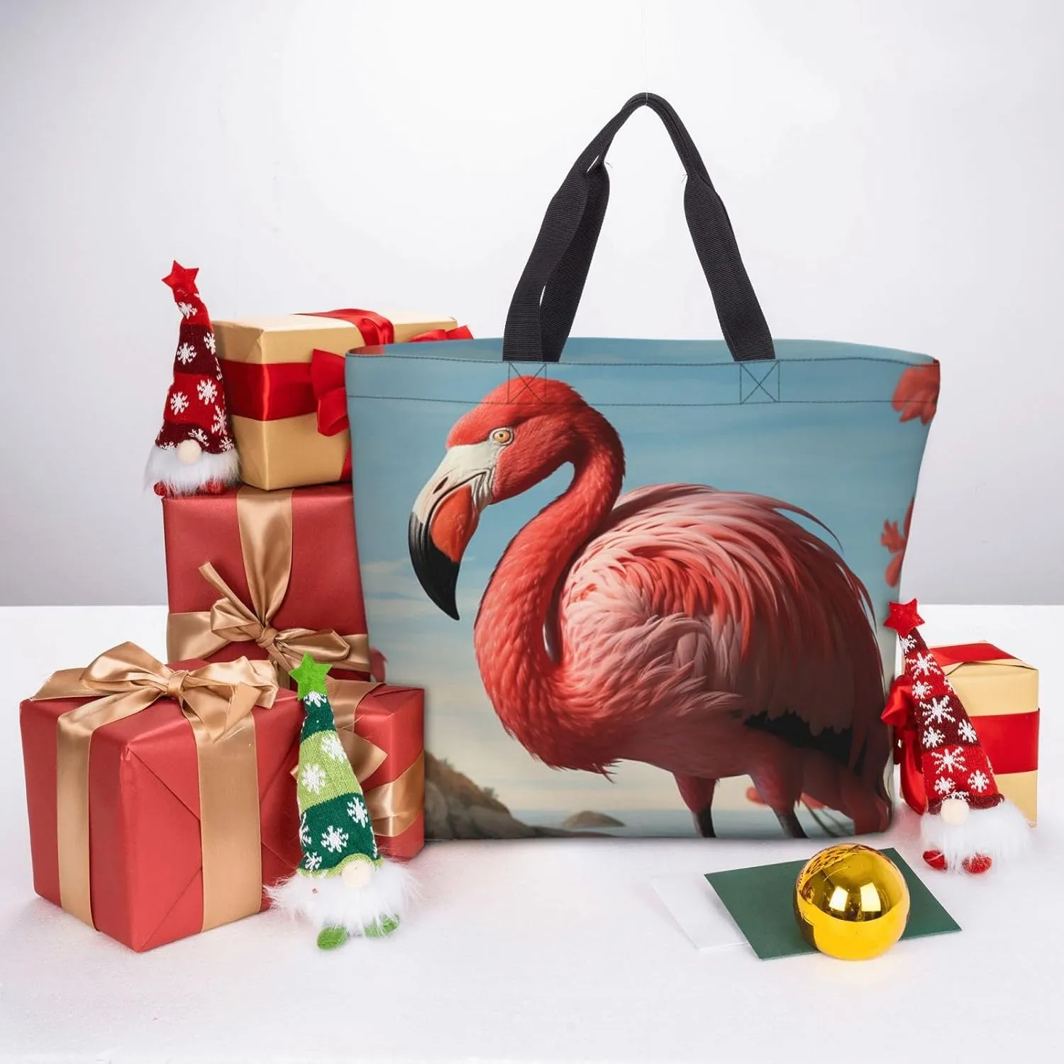 Tote Bag for Women Grocery Bag Reusable Shopping Bag Angry Roaring Lion Handbag Foldable Shoulder Bag