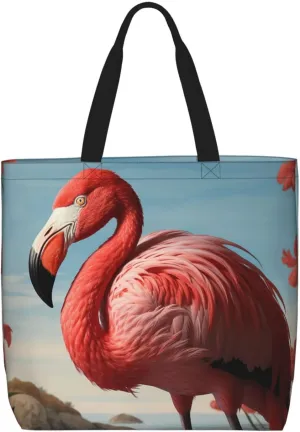 Tote Bag for Women Grocery Bag Reusable Shopping Bag Angry Roaring Lion Handbag Foldable Shoulder Bag