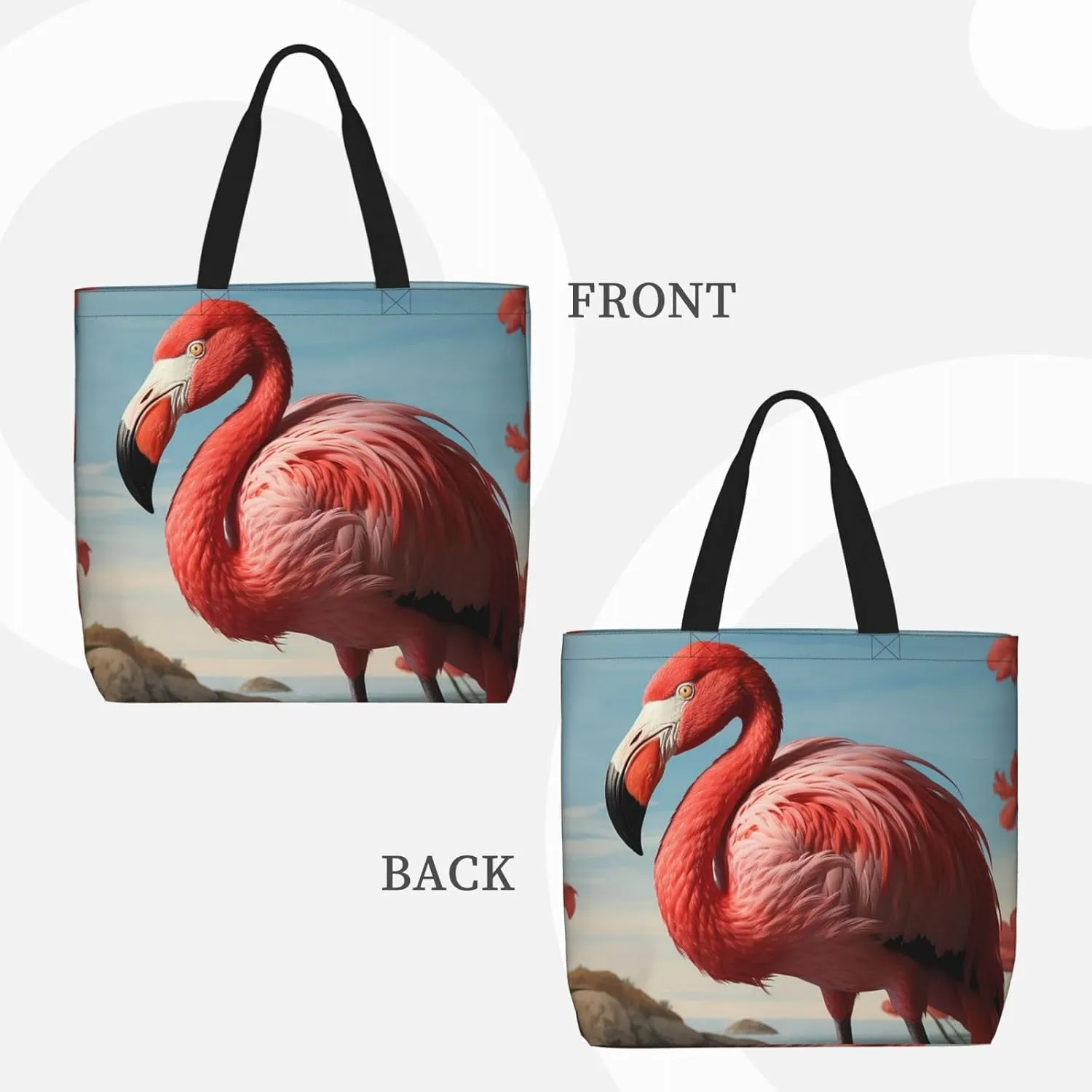 Tote Bag for Women Grocery Bag Reusable Shopping Bag Angry Roaring Lion Handbag Foldable Shoulder Bag