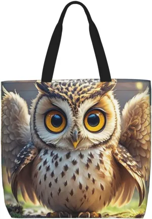 Tote Bag for Women Grocery Bag Reusable Shopping Bag Flock of Birds Handbag Foldable Shoulder Bag
