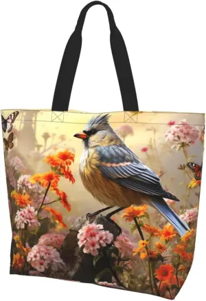 Tote Bag for Women Grocery Bag Reusable Shopping Bag Spiral and curve patterns Handbag Foldable Shoulder Bag