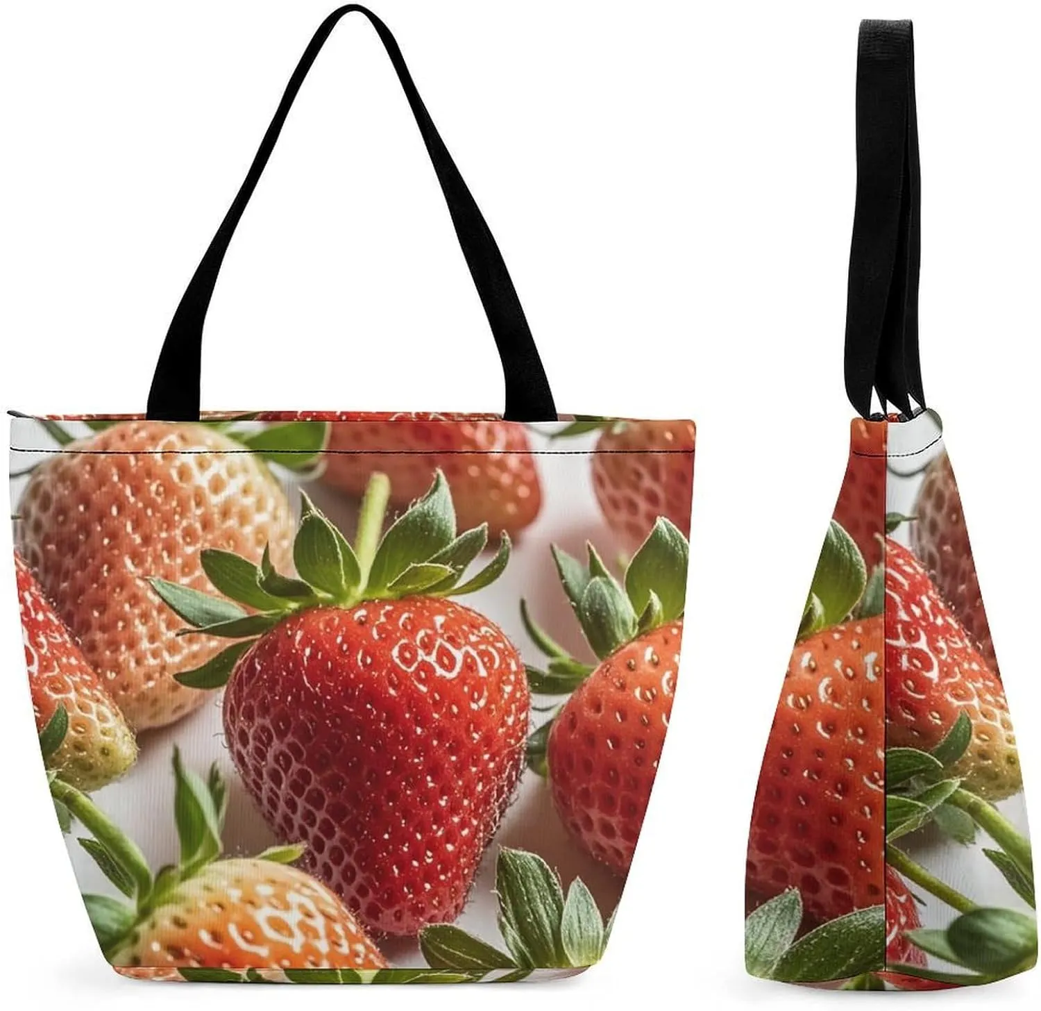 Tote Bag for Women Grocery Bag Winter House Foldable Shopping Bags Reusable Large Tote Bag