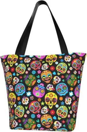 Tote Bag for Women, Reusable Grocery Bags Shopping Bags, Canvas Tote Bag Large Tote Bags for Women