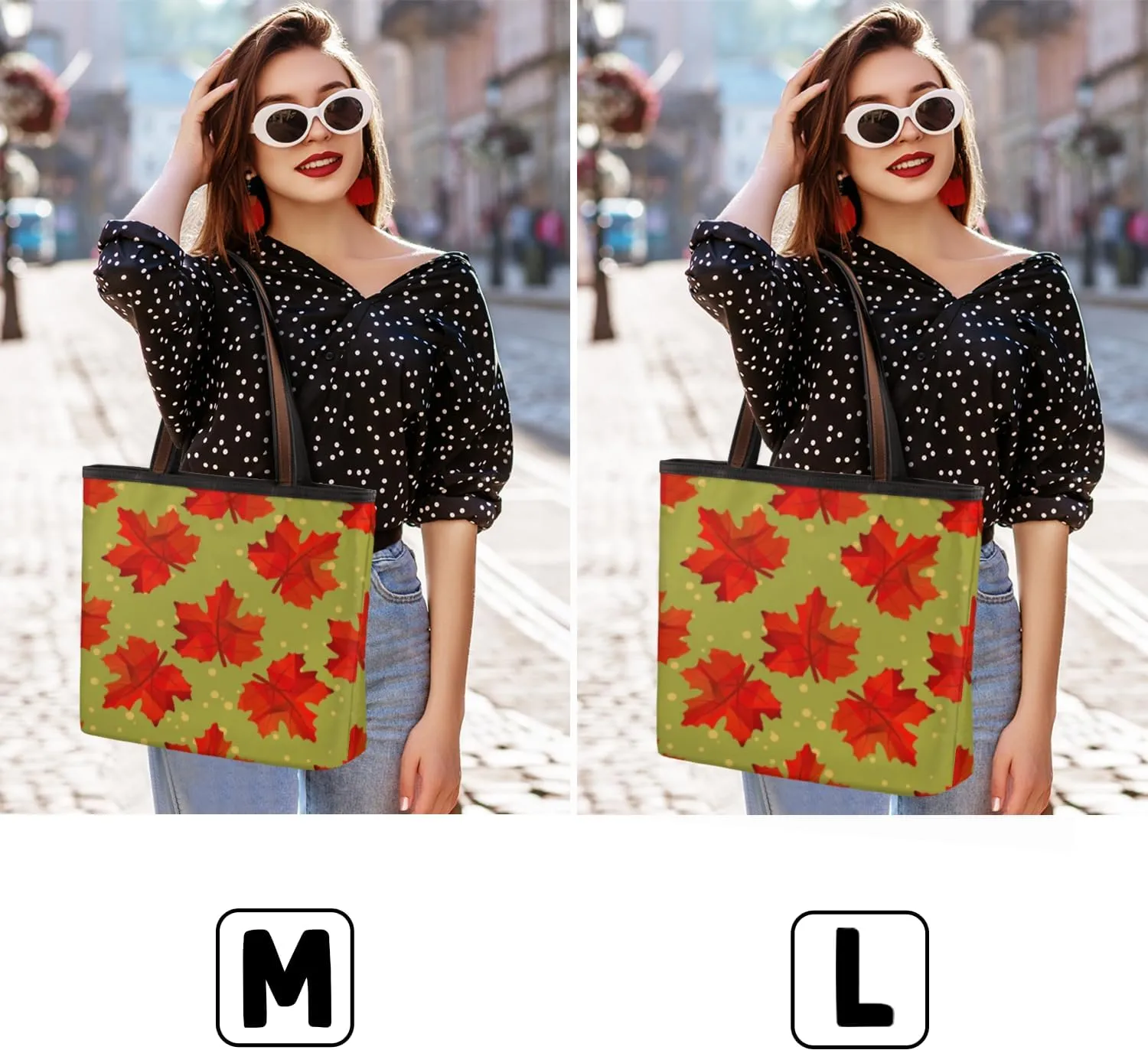 Tote Bag for Women with Zipper Large Capacity Top Handle Casual Shoulder Bag Handbag Reusable Shopping