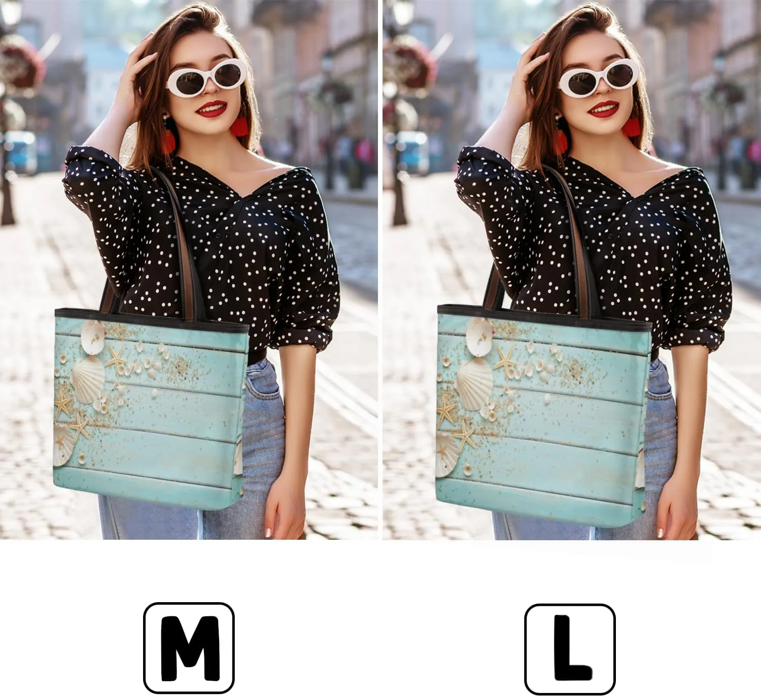 Tote Bag for Women with Zipper Large Capacity Top Handle Casual Shoulder Bag Handbag Reusable Shopping