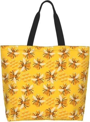 Tote Bag For Womens, Large Casual Shoulder Sling Bags Reusable Grocery Handbag For Travel Shopping Gym