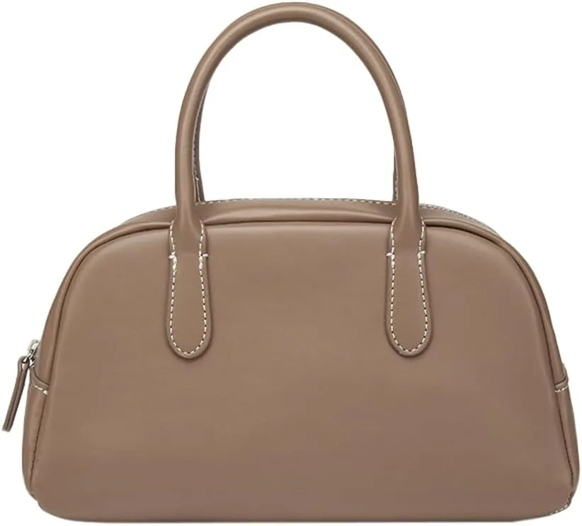 Tote Bags Women PU Leather Vegan Top Handle Bag Hobo Vintage Boston Bag Casual Work Travel Fashionable