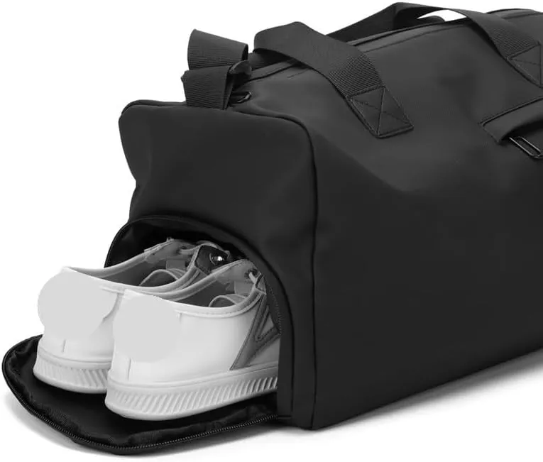 Travel Bag - Dry and Wet Separation Sports and Fitness Travel Backpack Unisex Travel Bag(Black)