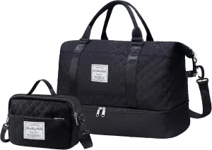 Travel Duffel Bag Weekender Overnight Bag for Women Carry On Gym Bag Travel Essentials