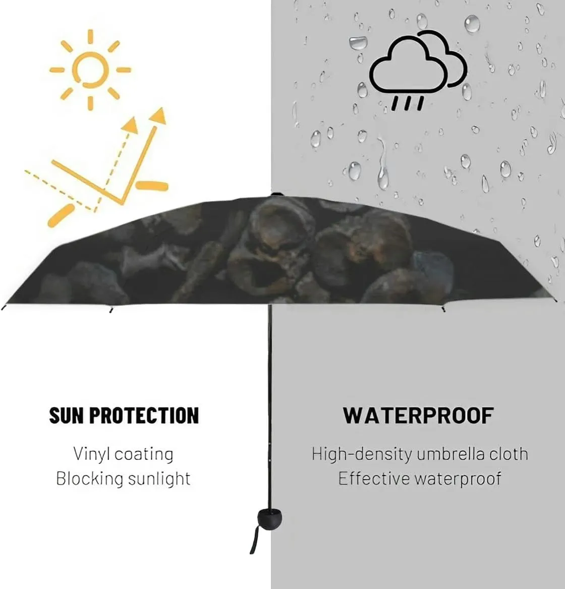 Travel Umbrella for Rain Windproof View Parisian street the Eiffel Tower the clearance Automatic Cute Portable Compact Umbrella for Women Purse Backpack Car Black Sun UV Protection