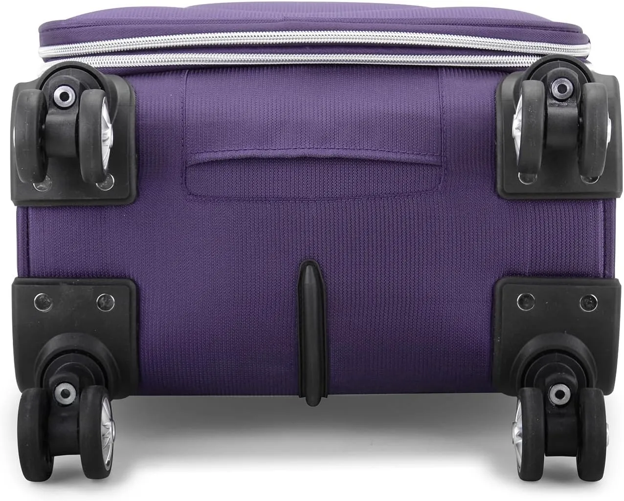 Traveler's Choice Lares Softside Expandable Luggage with Spinner Wheels, Purple, Carry-On 22-Inch