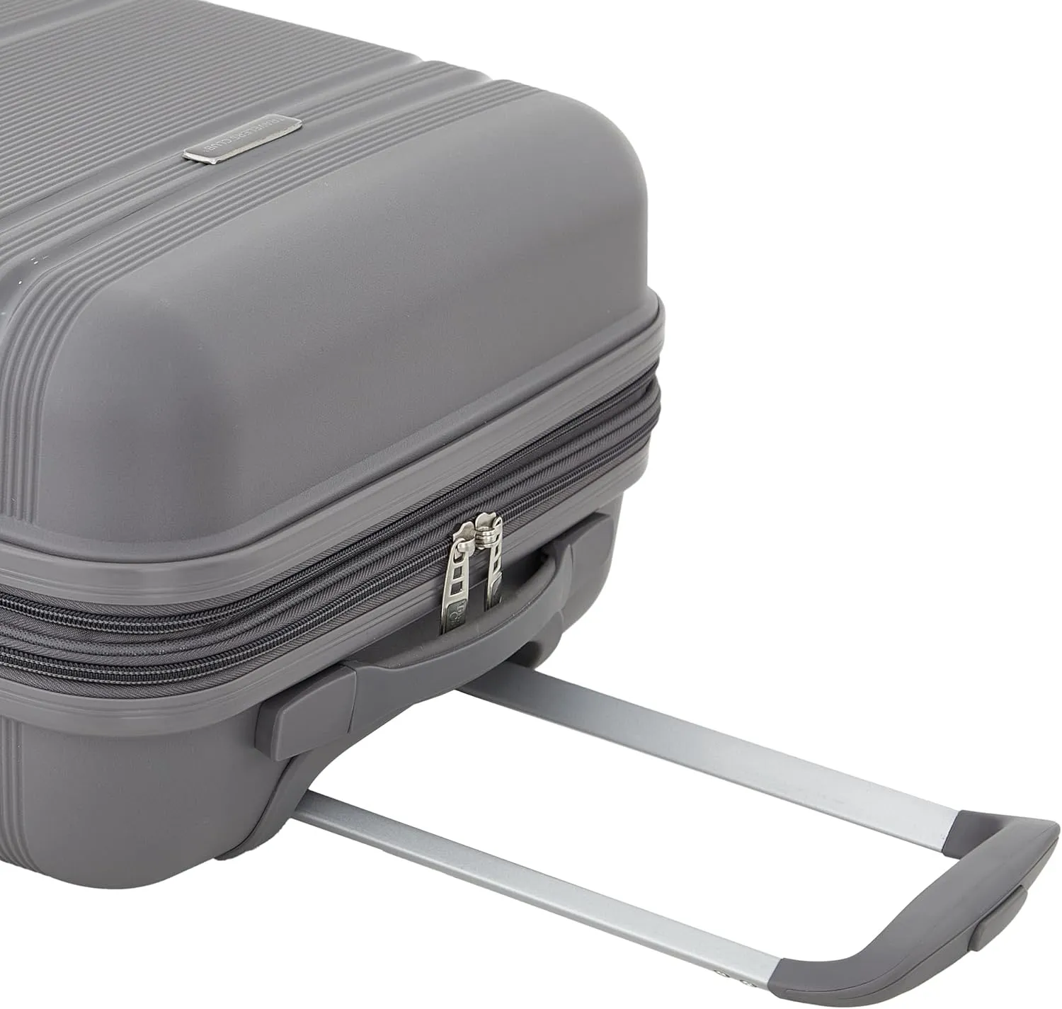 Travelers Club Astralnaut Hardside Expandable Spinner Luggage, Quiet Shade, 20" Carry-On