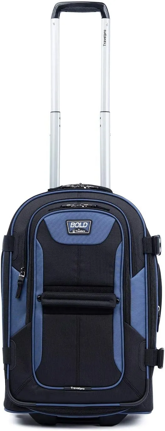 Travelpro Tpro Bold 2.0 22 Inch Expandable Rollaboard (One size, Black/Navy)