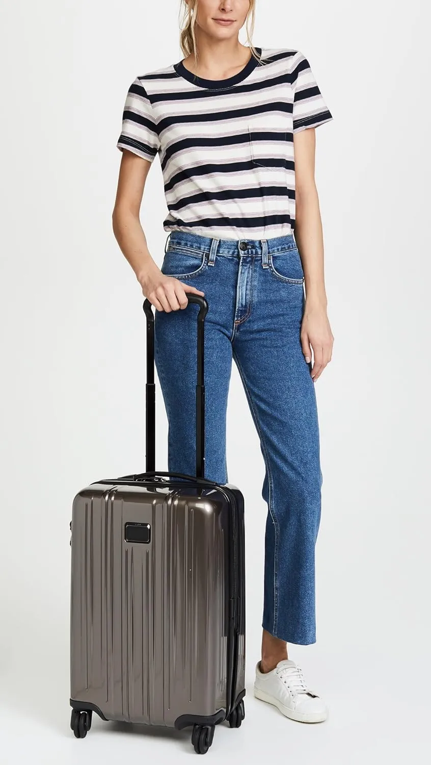 TUMI - V3 International Expandable Carry-On Luggage - 22 Inch Hardside Suitcase for Men and Women - Mink