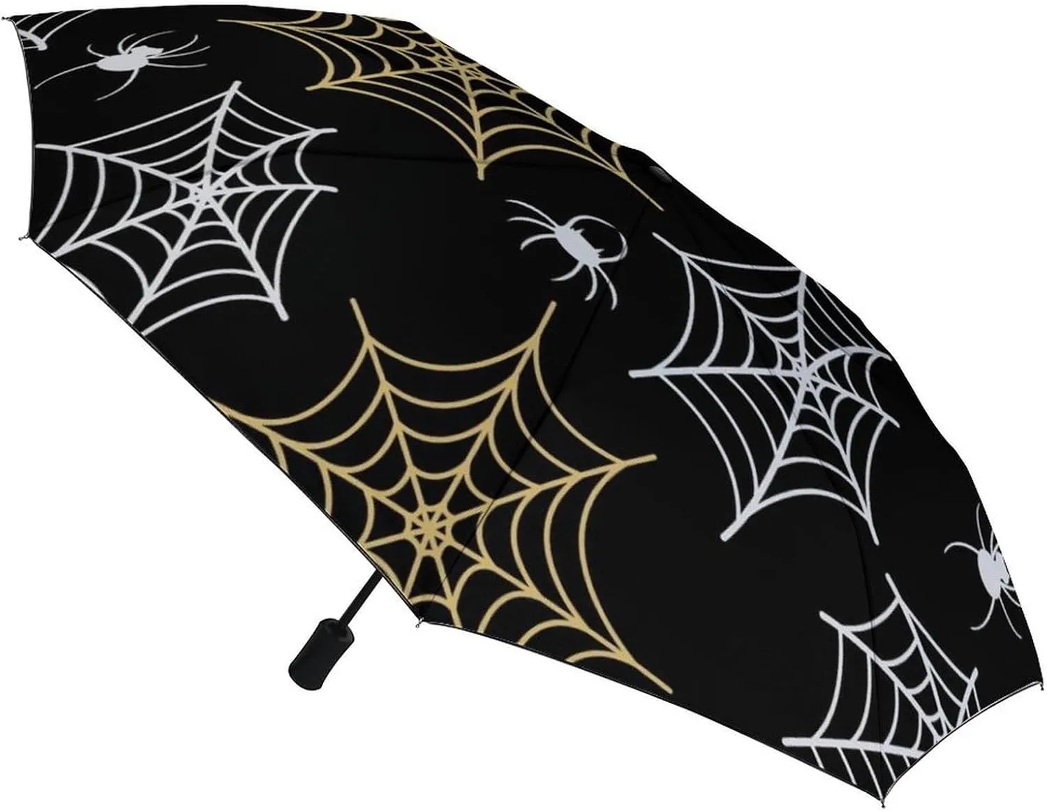 Umbrella Compact Folding Wooded Hunting Travel Umbrella Auto Open And Close for Windproof, Rainproof