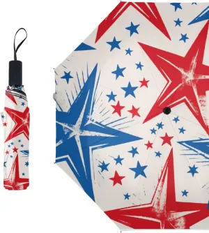 umbrella Travel Umbrella Anti-UV Umbrellas Strong Compact Umbrella,8 Reinforced Fiberglass Ribs Ergonomic Handle,for Men and Women