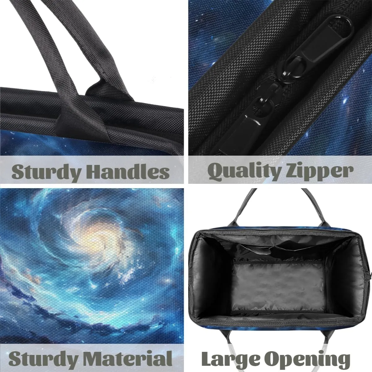 Universe Solar System Galaxy Small Overnight Weekender Tote Bag for Women Men Foldable Travel Duffel Bags Lightweight Sports Gym Bag Waterproof Carry On Luggage Weekender Bag for Traveling Gifts