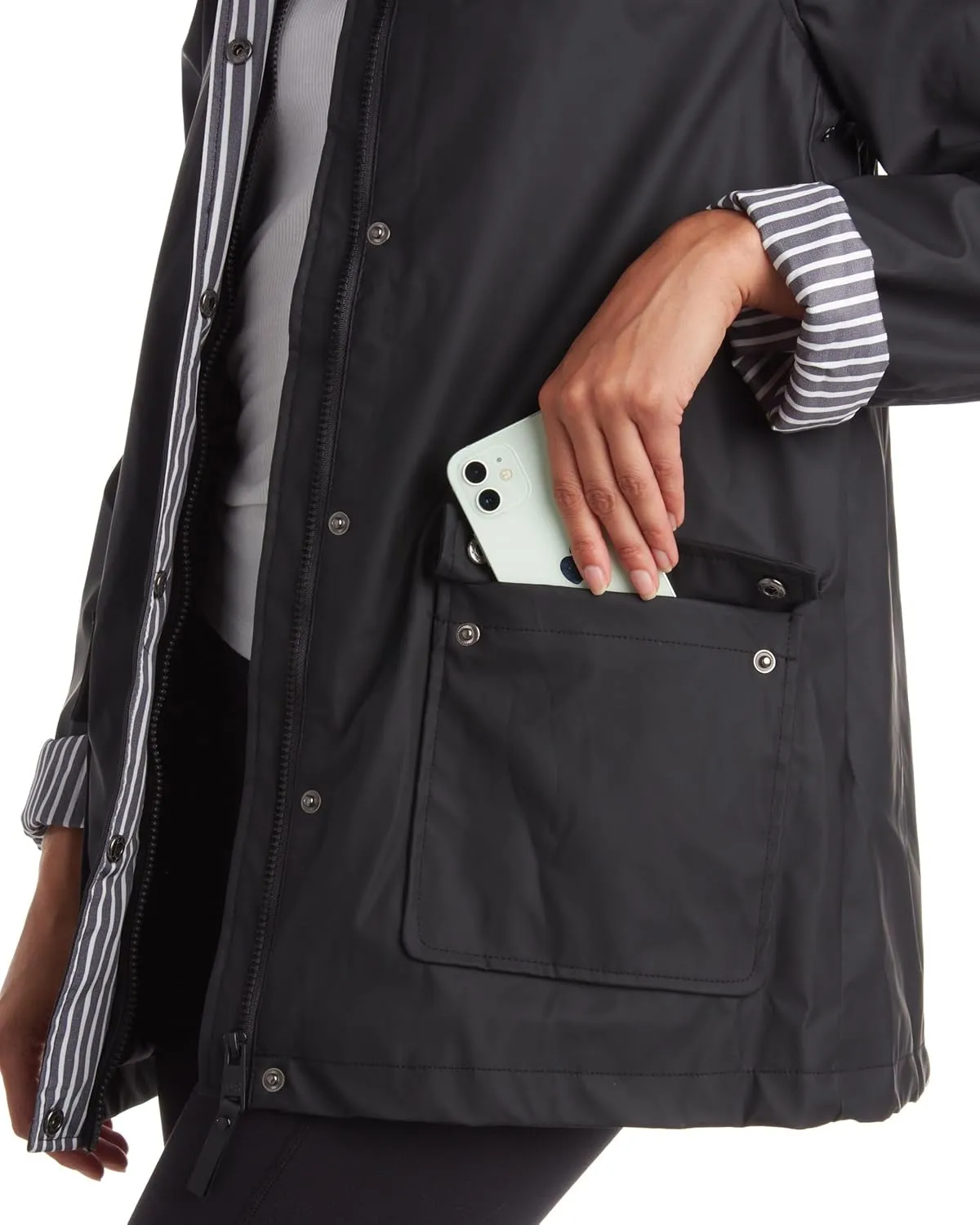 URBAN REPUBLIC Rain Jacket Women - Lightweight Waterproof Windbreaker for Women (S-3XL)