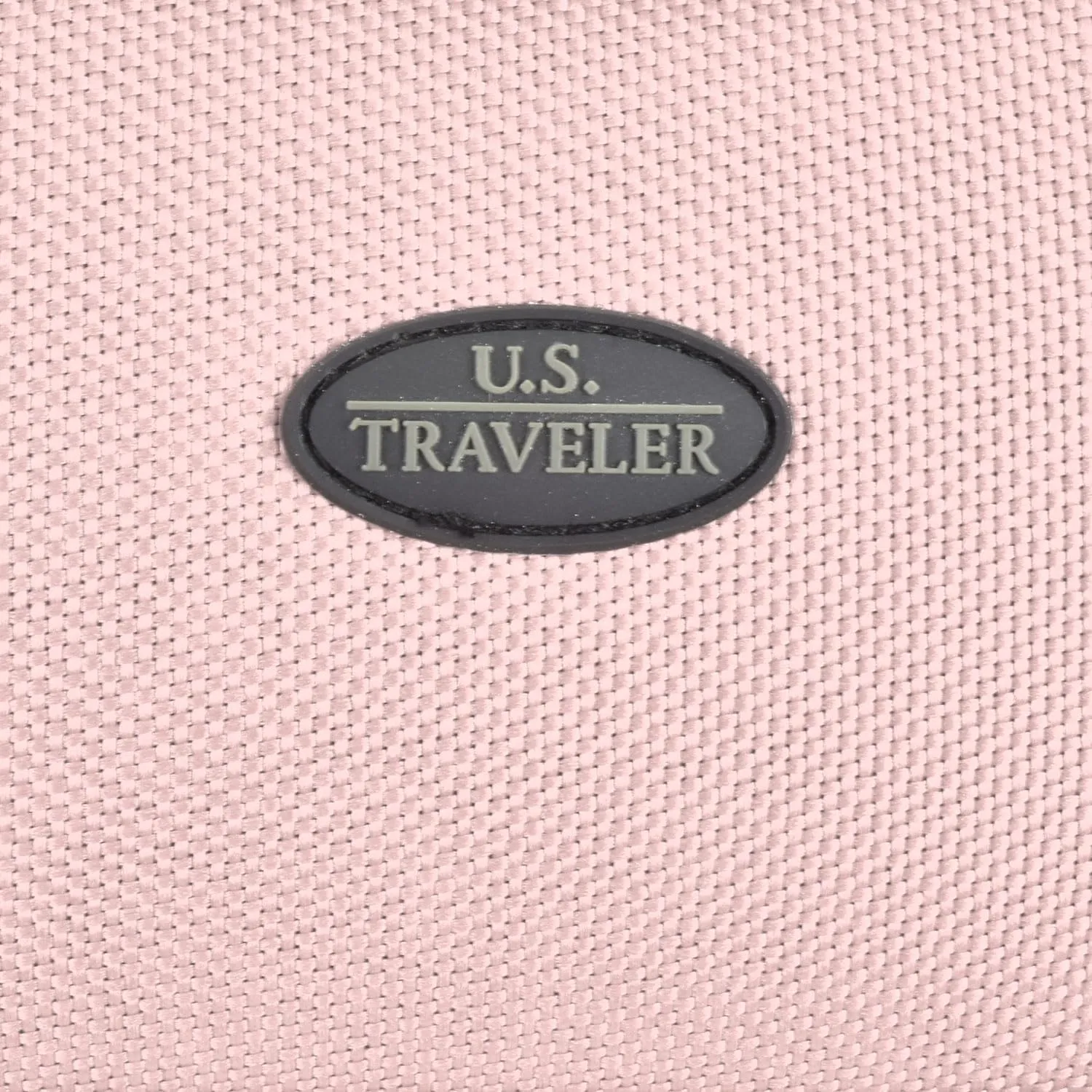 U.S. Traveler Lightweight Rolling 20" Carry On Luggage Softside Suitcase, Pink, 2 Wheel-1 Piece
