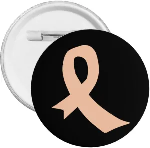 Uterine Cancer Awareness Ribbon American Flag Express Your Unique Style with Our Fashionable Round Badges