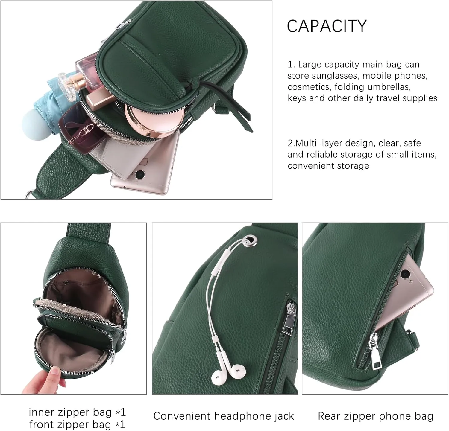 Vegan Leather Fanny Pack Crossbody Bags for Women Chest Bag for Work Shopping Shoulder Tote Blet Bags Backpack