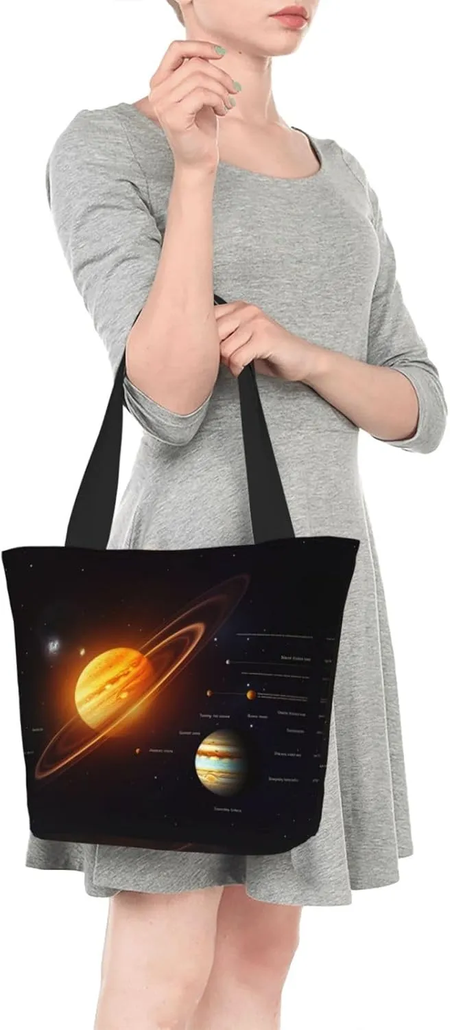 Vegetables Printed Fashionable Large Handbag And Shoulder Bag, Suitable For Various Daily Use