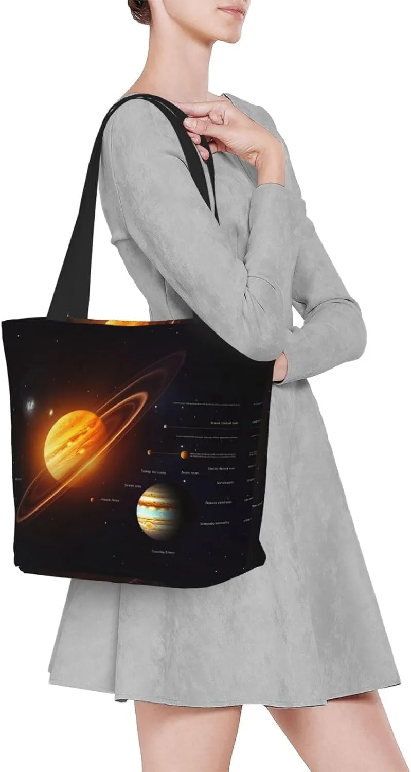 Vegetables Printed Fashionable Large Handbag And Shoulder Bag, Suitable For Various Daily Use