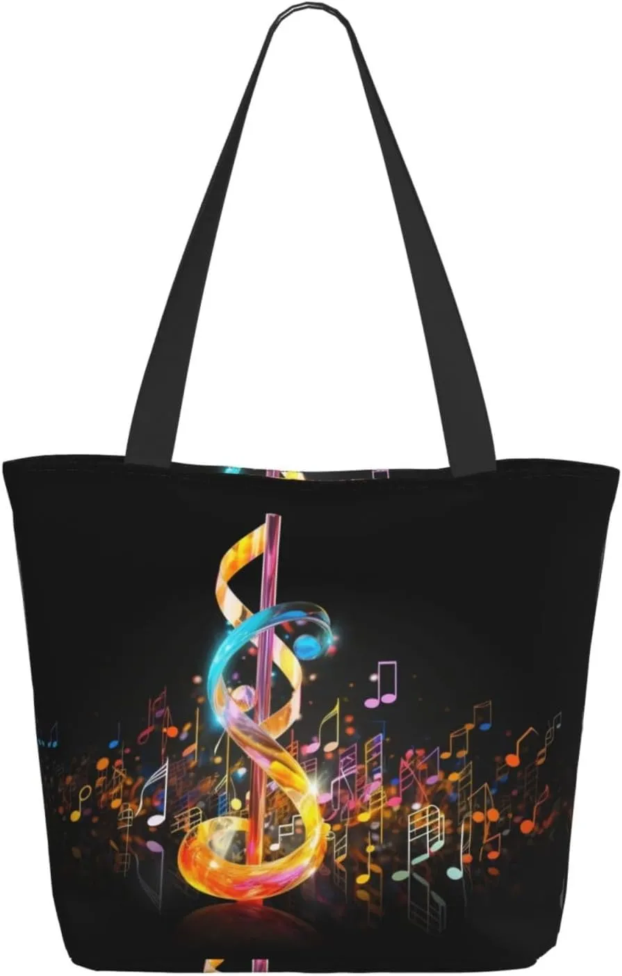 Vegetables Printed Fashionable Large Handbag And Shoulder Bag, Suitable For Various Daily Use