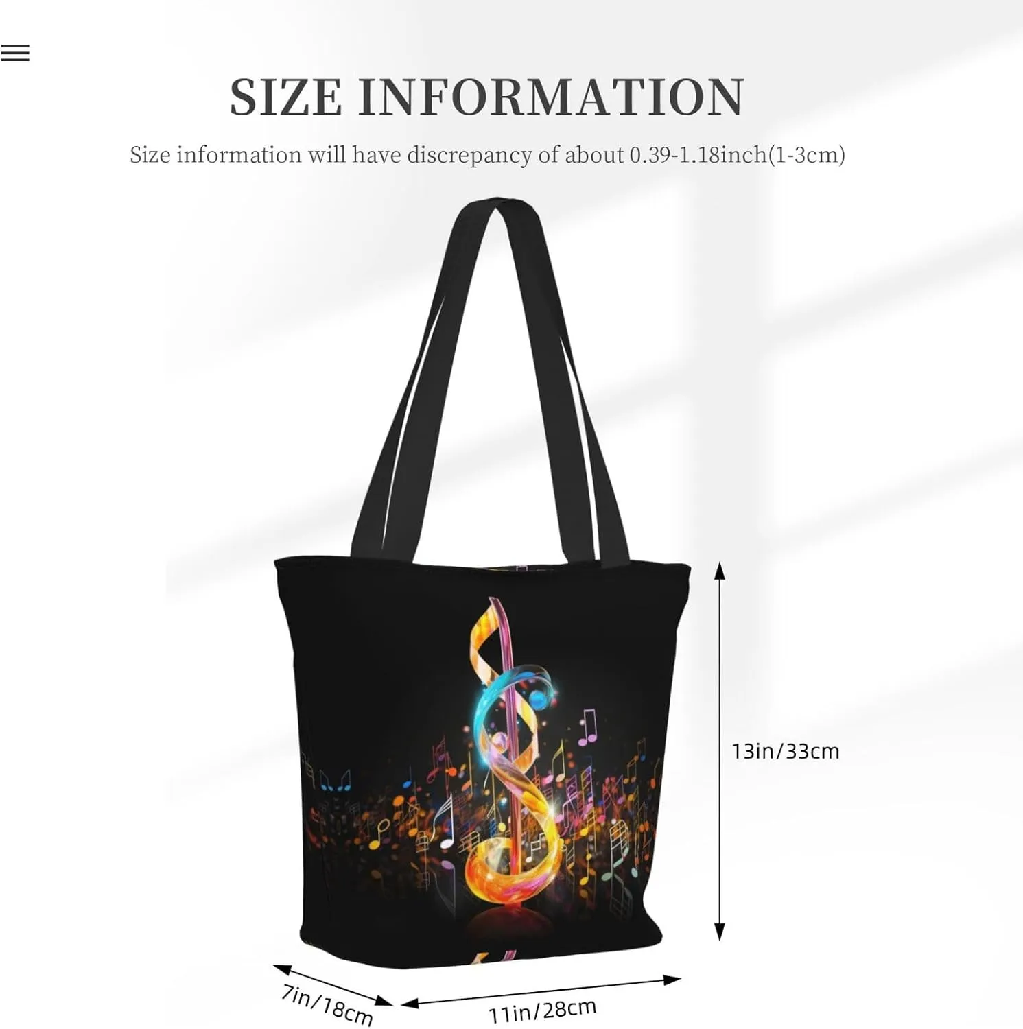 Vegetables Printed Fashionable Large Handbag And Shoulder Bag, Suitable For Various Daily Use