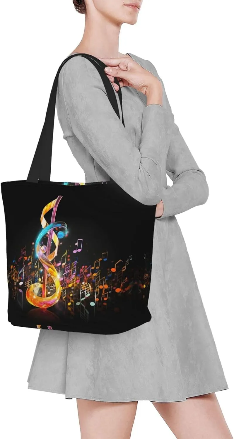 Vegetables Printed Fashionable Large Handbag And Shoulder Bag, Suitable For Various Daily Use