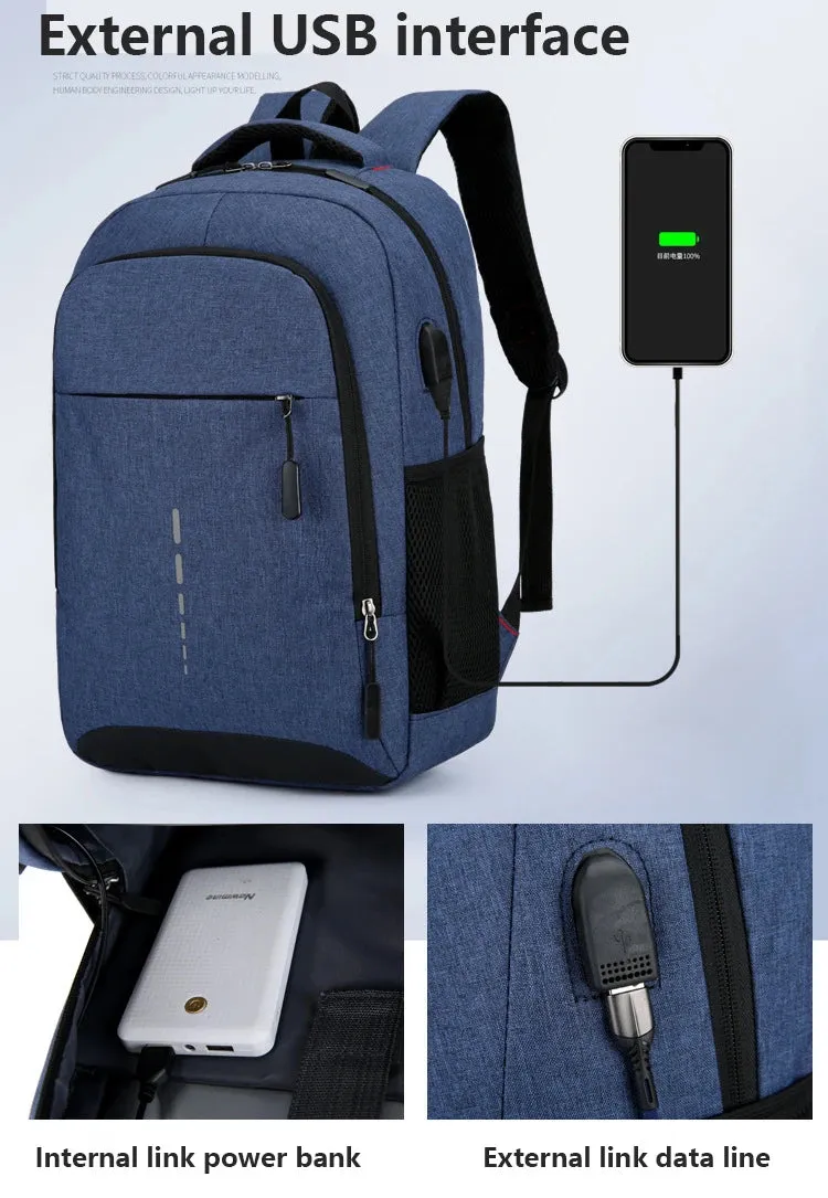 Waterproof Business Backpack Men's USB School Backpacks 16 Inch Laptop Backpack Large Capacity Bagpacks for Men Back Pack Bags