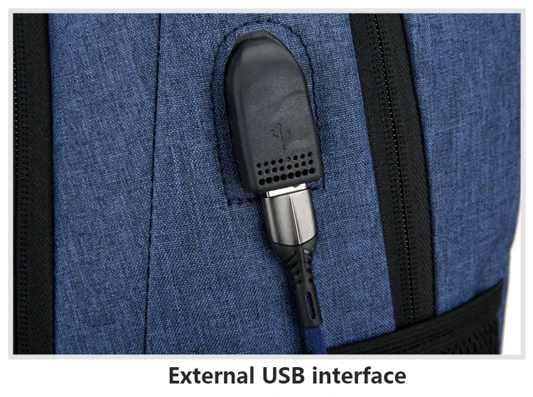 Waterproof Business Backpack Men's USB School Backpacks 16 Inch Laptop Backpack Large Capacity Bagpacks for Men Back Pack Bags