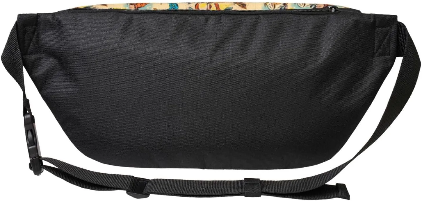 Western Large Fanny Pack for Men Women, Fashionable Waterproof Sports Crossbody Bags, Belt Bag for Travel Hiking Running (Western Collage)