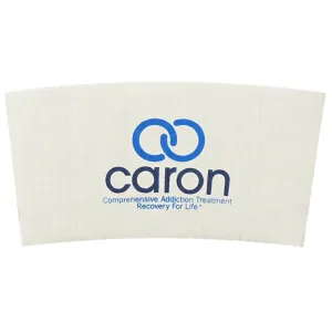 White Coffee Clutch Insulated Beverage Wrap - The 500 Line