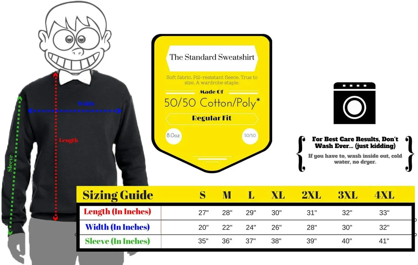 Wild Bobby Eat Sleep Golf Repeat Cute Golf Sports Sports Front and Back Unisex Crewneck Graphic Sweatshirt