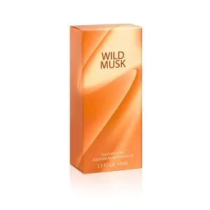 Wild Musk Eau de Cologne Spray, Vegan Formula, Perfume, Warm Spicy Scent, 1.5oz (Pack of 2)
