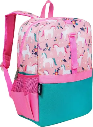 Wildkin Pack-it-All Kids Backpack – Durable, Spacious, Adjustable for School & Travel - Magical Unicorns