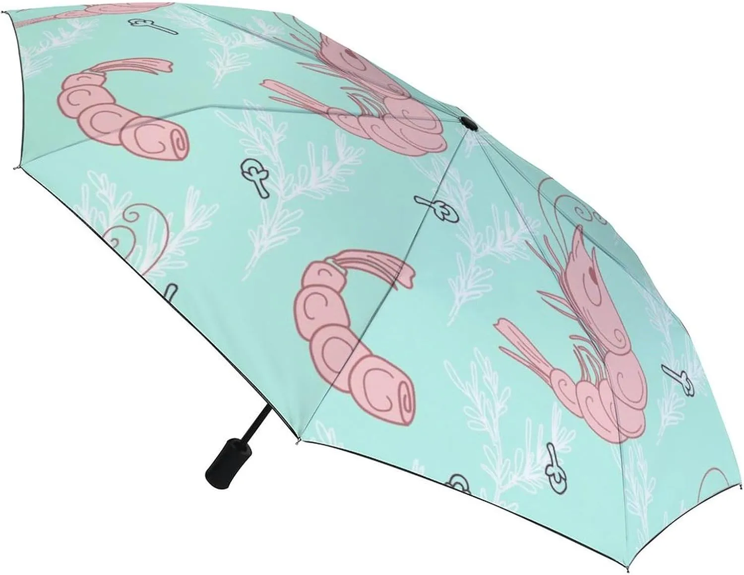 Windproof Travel Umbrellas for Rain,Tropical Summer Surfboard Durable & Compact Umbrella-Waterproof Canopy for Backpack, Purse, Portable, Umbrella for Travel