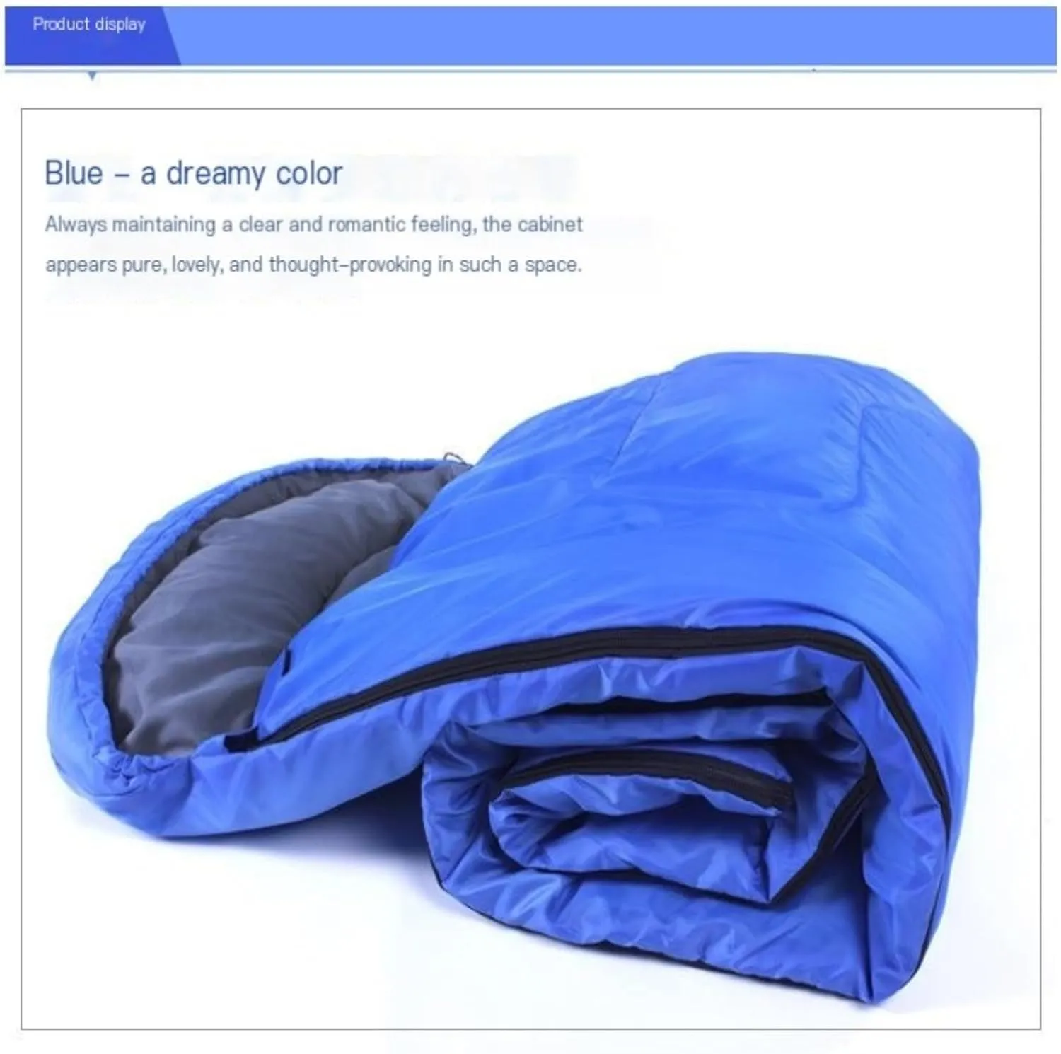 Winter Sleeping Bags Large Wide Sleeping Bag Camping Hiking Trips Warm Cool Weather Lightweight and Waterproof with Compression Bag Camping Essentials