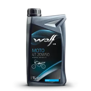 Wolf Moto 4T 20W50 - 1L
