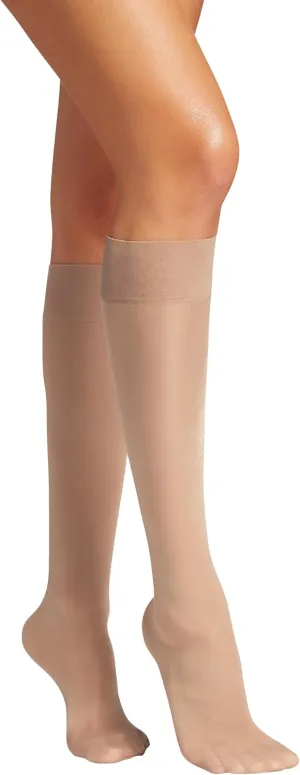 Wolford Satin Touch 20 Knee-Highs for Women Silky Smooth Sheer Socks with Elegant Sheen Comfortable Fit for All-Day Wear